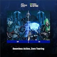 ViewSonic VX27G1-HD Gaming Monitor 27 Zoll, FHD 1920p x 1080p, 180 Hz, 1 ms MPRT, IPS-Panel, G-Sync Kompatibel, 111% sRGB, Rahmenloses Design, HDMI 2.0 x2, DisplayPort, Flimmerfrei – Ansicht 5