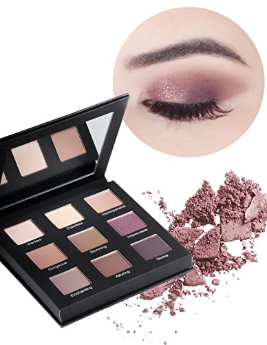 RealHer "I Feel Beautiful" Smokey Violet Collection Eye-shadow Palette No Creasing Fading or Fallout