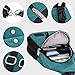 LOVEVOOK Sling Bag for Women Casual Daypack Nylon Crossbody Sling Backpack Travel Shoulder Bag Hiking Daypack (Green)