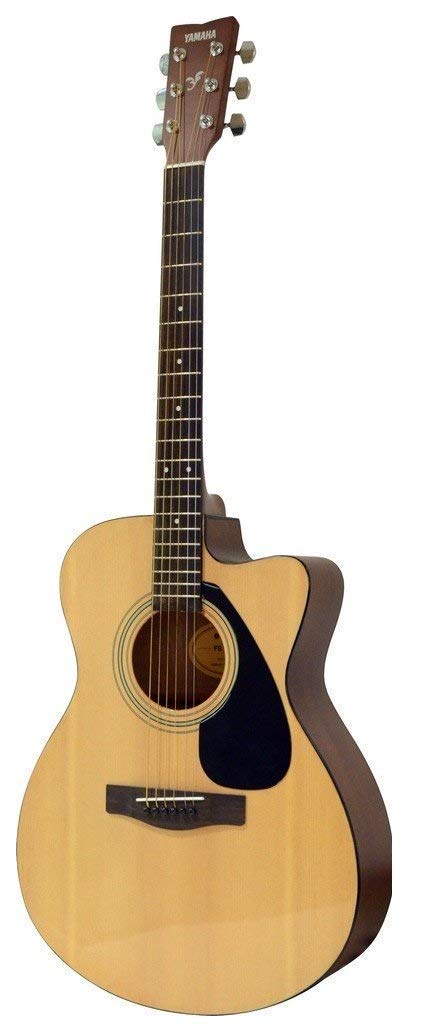 Yamaha FS100C, 6-Strings Acoustic Guitar With Sponge Bag, Belt