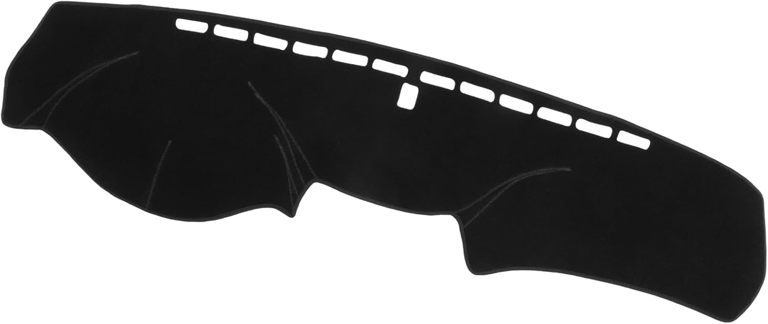 Car Dashboard Cover Compatible for Honda Accord 2008-2013, Protective Polyester Black Center Console Interior Trim Dash Cover Mat Pad Replacement Durable Material