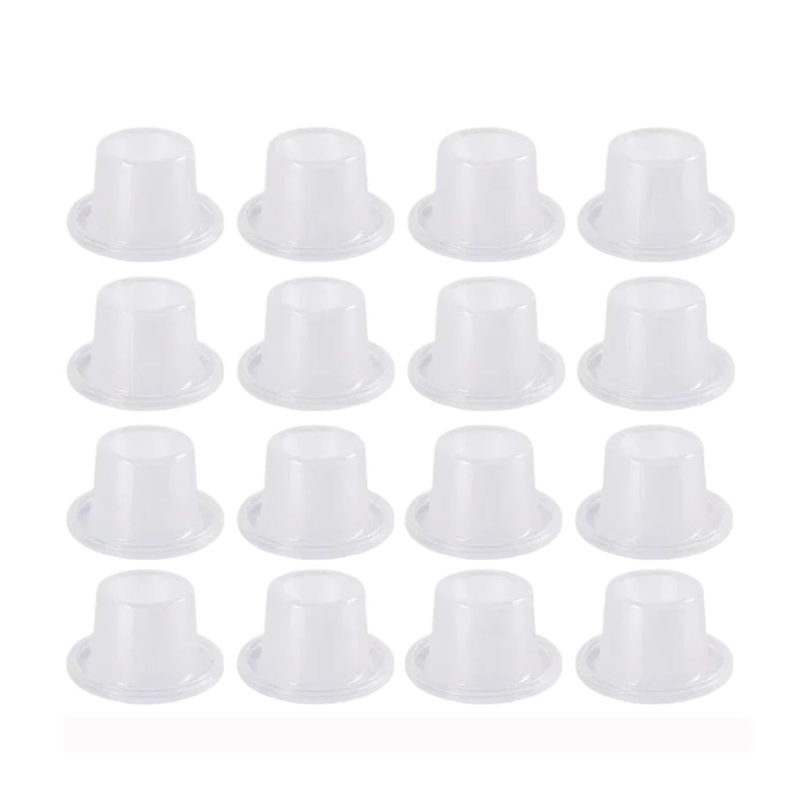Junta de Sellado a Prueba de Fugas para grifos, válvulas, tuberías roscadas, mangueras, láminas de Silicona, Arandelas, Juntas tóricas para Tapones de fontanería (Blanco, 200 unida