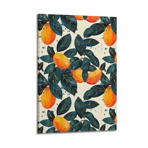 Toile mangue 30x45cm pour habiller un mur vide style cadre