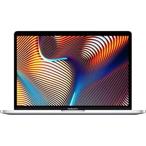Mid 2019 Apple MacBook Pro Touch Bar with 2.8GHz Intel Core i7 (13 inch, 16GB RAM, 512GB SSD) Silver (Renewed)