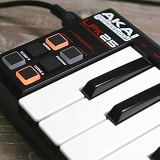 AKAI Professional LPK25 – Clavier Maître MIDI Ultra Compact avec 25 Touches Sensibles à La Vélocité d’Action Synthé… - Les Beatles, Paul McCartney, John Lennon, RIngo Starr, George Harrison AKAI Professional LPK25 - Clavier Maître MIDI Ultra Compact avec 25 Touches Sensibles à La Vélocité d'Action Synthé… – Image 5