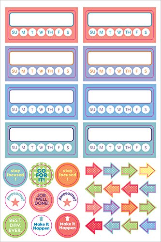Essentials Habit Tracker Planner Stickers (52 Weeks Of Stickers) #TOP5