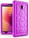 Galaxy Tab A 8.0 (2017) Case, Poetic TurtleSkin Rugged Heavy Duty Silicone Sound-Amplification Cover Case for Samsung Tab A2 S/SM-T385 /T380 / Galaxy Tab A 8.0 2017 [NOT FIT 2015 Version] Purple