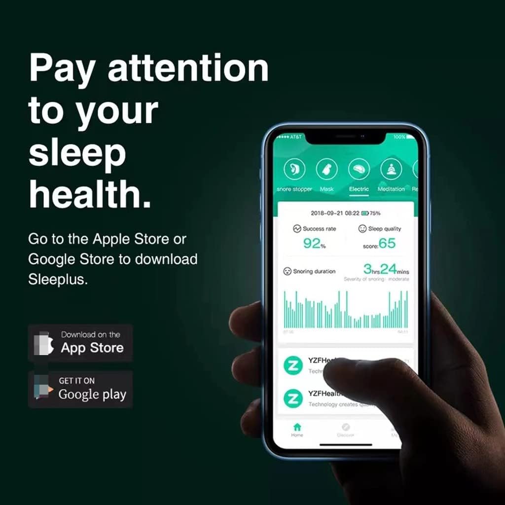 Upgrade Smart Snore Stopper Device Anti-Snoring Devices Comfortable Natural Solution Snore Stopper, Most Effective Anti Devices Sleep Aid Reducing Aids : Health & Household