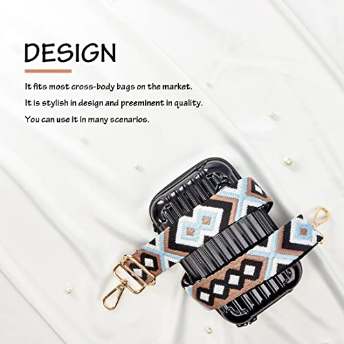 Image of Adjustable Handbag Strap Wide Purse Strap Replacement Shoulder Crossbody Bag Strap