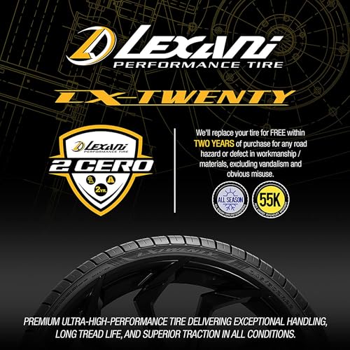 Lexani LX-Twenty Performance P235/50R17 100W XL Passenger Tire - Thumbnail 2
