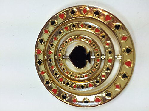 Poker Weight Triple Spinner (With Spade In Center) Commemorative #TOP4