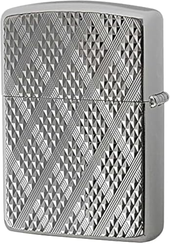 Encendedor Zippo Oil Lighter con patrón diamante miniatura 3
