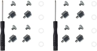 Fegtrty 2Set M.2 SSD Screw Kit NGFF NVME SSD Standoff Mounting M.2 NGFF/NVMe Screw Set Stand Off Screw Hex Nut for A- M.2 SSD