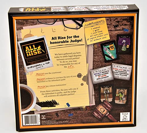 All Rise Juego de Mesa de Debate Judicial y Narrativa miniatura 3
