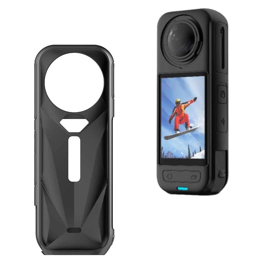 ZORBES® Silicone Case for X5, Protective Case, Anti-Scratch Dustproof Black