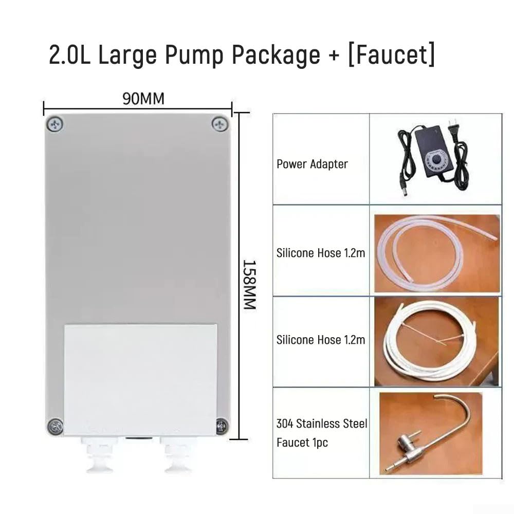 Automatyczna pompa do kranu 3,5 l/min do domowej kuchni (2 l z kranem)