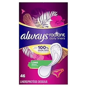 Always Radiant Daily Liners Long