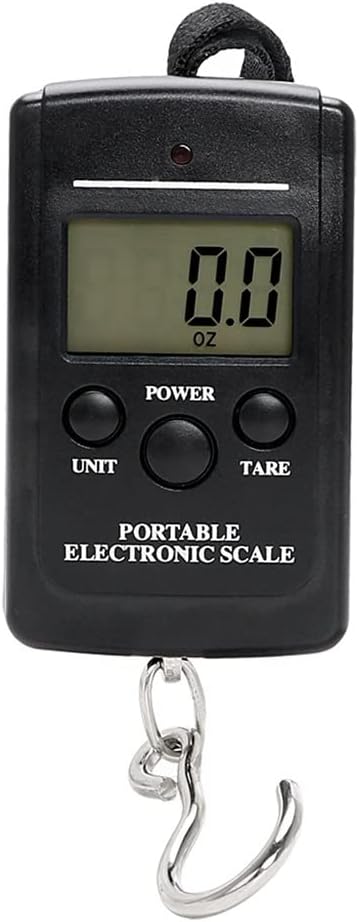 IRDFWH Mini Digital Scale Fishing Luggage Weighting Steelyard Hanging Electronic Hook Kitchen Weight Tool