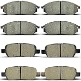 10 Best Brake Pads for Infiniti G37: Enhance Your Driving 4 ALADICHE 8pcs Front Rear Ceramic Brake Pads Set Fit For Select Nissan and Infiniti Models - G37 (Sedan), Murano, 370Z, QX70, QX50, Q70L, Q70, Q40, M56, M45, M37, M35H, M35, G35, G25, FX45