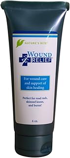 Nature's Rite Colloidal Silver - Wound Relief, Healing Oitment, Fast Acting Wound Healing Gel, Natural Formula with Silver Colloid and Aloe Vera