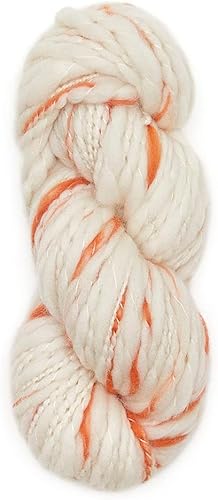 Miniatura 13 de Kinua Flame - Hilo de lana peruana 100 % hilado a mano de Junin peruano, teñido naturalmente, 3.53 onzas, peso voluminoso, suave y cálido, perfecto