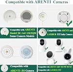 Baby Monitor Support de montage compatible avec ARENTI 2K/A4/1M/3QM/P2Q/B2/P2F Caméra bébé, Support de sol d'écran bébé Support réglable pour appareil photo bébé Stand(68.7 inch/Camera non inclus)