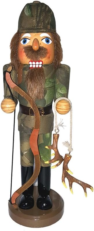 Santa's Workshop 70916 Bow Hunter Nutcracker, 14",