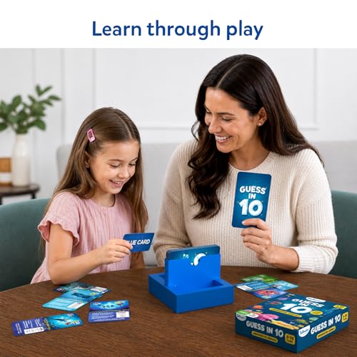 Image of Skillmatics Guess in 10 Underwater Animals, Perfect for Boys, Girls, Kids, and Families Who Love Card Games, Toys, Board Games, Gifts for Ages 8, 9, 10 and Up
