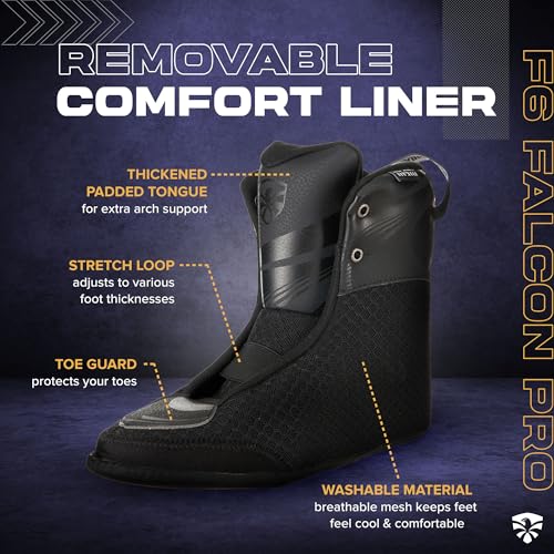 Image of Flying Eagle F6 Falcon Pro Freeskates - Adult Inline Skates for Men & Women, Urban Inline Roller Skates, Performance Skating Shoes, Speed Skates for Outdoor Skating, 11 Size Options