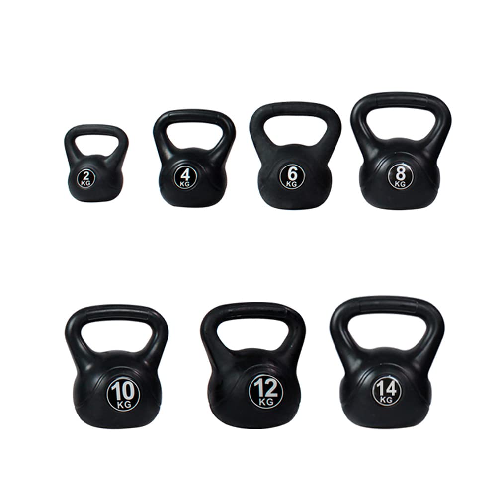 Kettlebell Zestaw Kettle Bell Zestaw wagi ciężarowe Zestawy ciężarów - 2kg 4kg 6kg 8kg Kettlebells do treningu siłowego fitness domowego