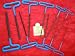 10 Pc. T-handle Hex Key Wrench Set, 9 Inch Length Handle Metric