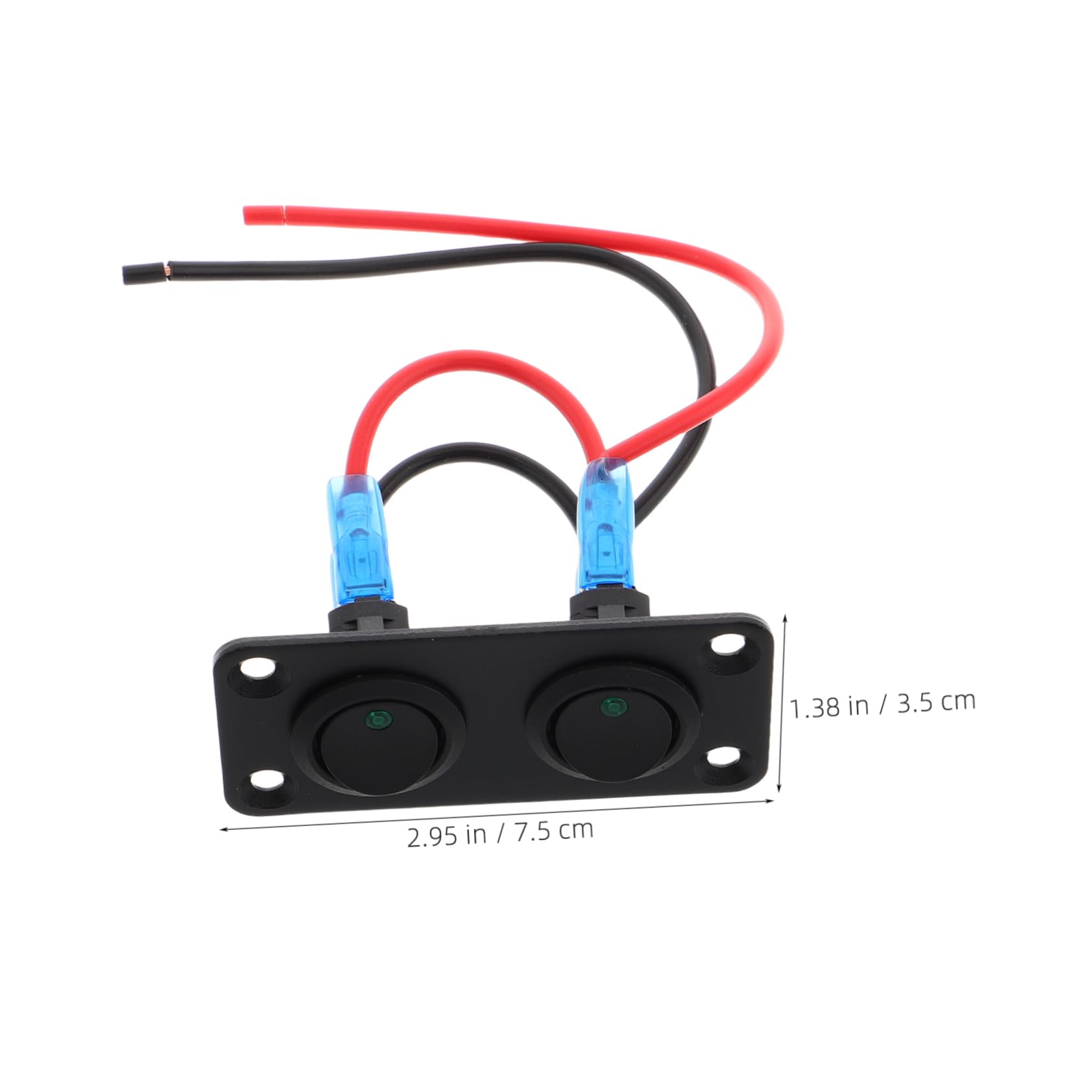 VOSAREA Waterproof Rocker Switch for Rv Modifications Car Automotive Switch Electric Vehicle on Off Toggle Marine Panel Easy Install