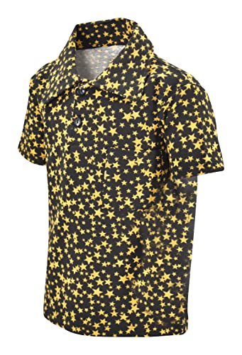 Image of Unique Baby Moisture Wicking Kids Polo Shirts for Toddler Boys Polo Shirt