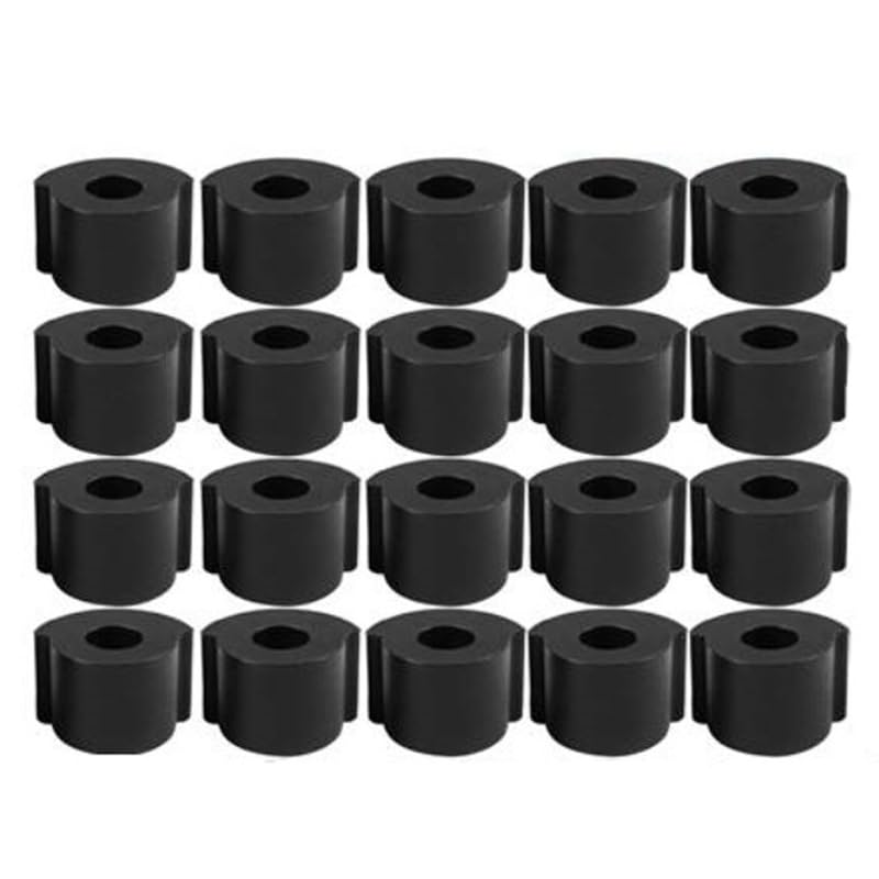 XIBANY Motorized Scooter New 20Pcs Folding Pre-Tighten Cushion for Ninebot Es1 Es2 Es3 Es4 Electric Foldable Scooter Folding Cushion Scooter Accessor Motorized Scooter