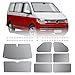 MaxAwe 8Stk Thermomatte Fahrerhaus passend für VW T5/T6 SWB, Luxus Interne Auto Sonnenblende Frontscheibenabdeckung, Thermo Jalousien Set Verdunkelung, Sonnenschutz Windschutzscheiben Matte Auto günstig Kaufen-MaxAwe 8Stk Thermomatte Fahrerhaus passend für VW T5/T6 SWB, Luxus Interne Auto Sonnenblende Frontscheibenabdeckung, Thermo Jalousien Set Verdunkelung, Sonnenschutz Windschutzscheiben Matte
