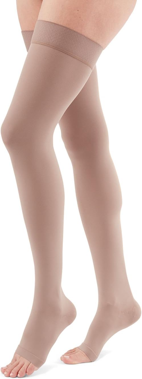 duomed Advantage, 30-40 mmHg, Thigh High, Open Toe