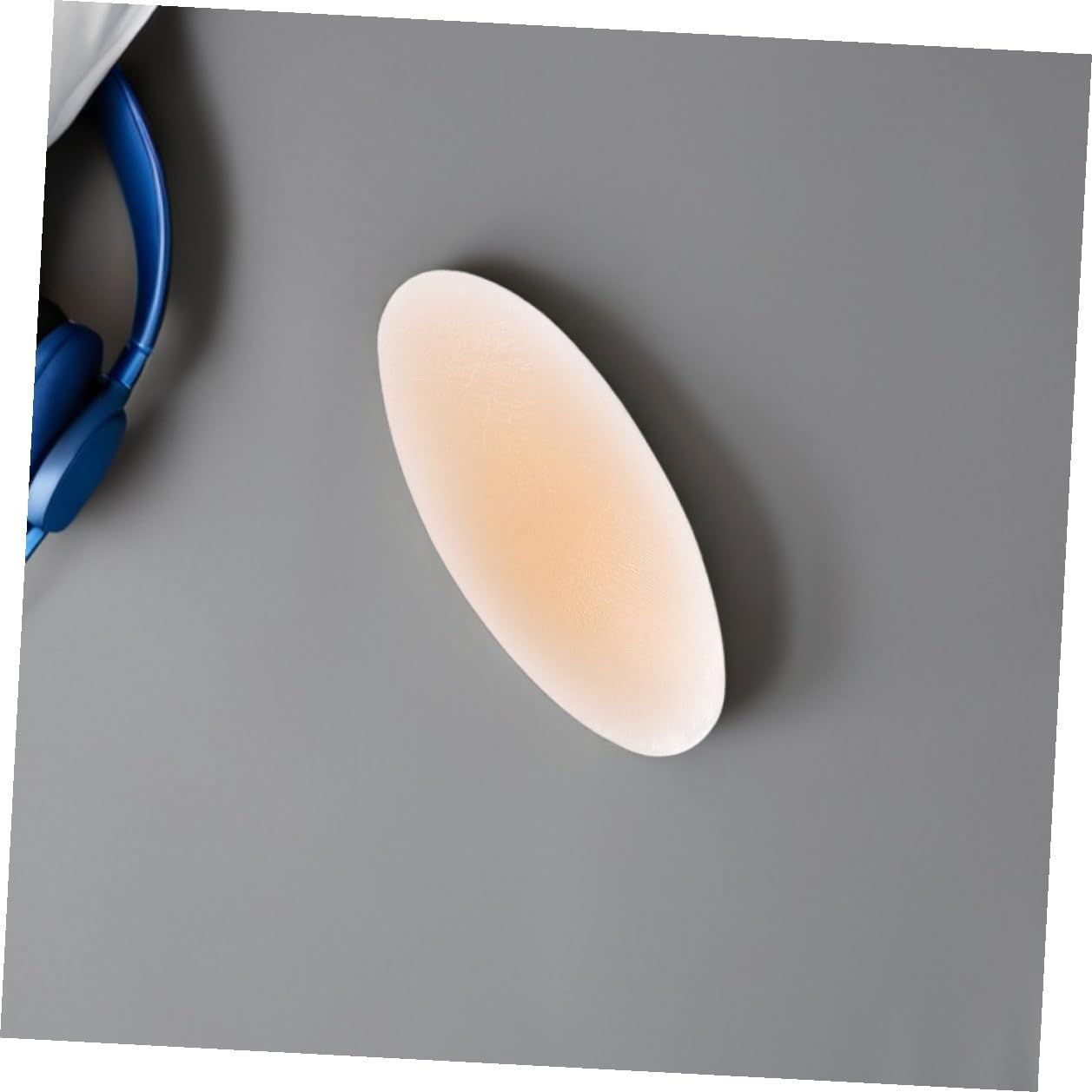 balacoo 2 Pairs Silicone Adhesive Calf Pads and Thigh Anti-Chafing Leg Corrector Pads Set, Skin-Colored Self-Adhesive Soft Silicone Leg Shape for Men and Women, Suitable for Sports