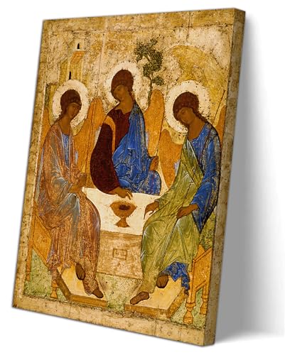 Sainte Trinité Roublev tableau sur toile cadeau culturel idéal - 2