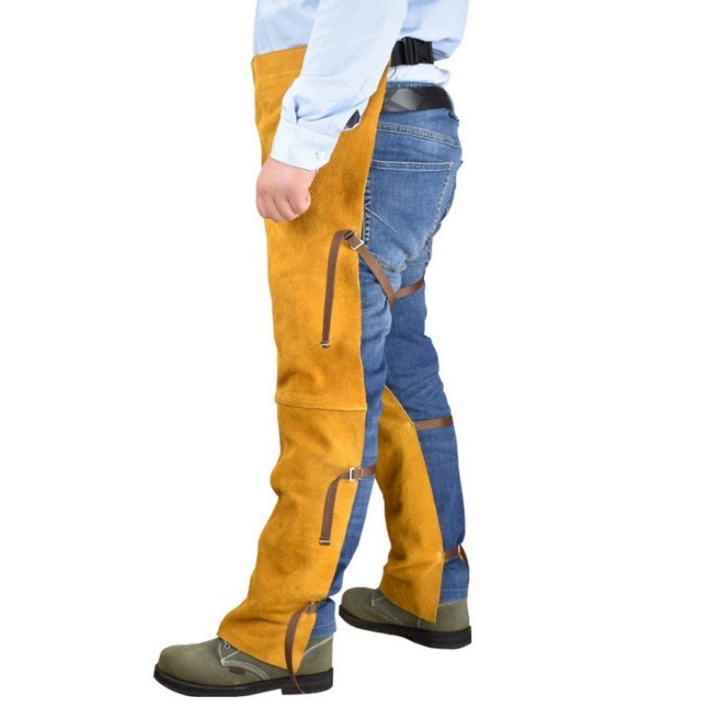 Jambières De Sécurité pour Soudeur, Vêtements De Protection pour Soudeur, Couvre-Jambes Ignifugé pour Atelier, Mécanicien, Menuisier