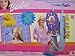 Barbie Bath Works Playset w Duck Powered Shower, Fun STAMPERS & More! (2000 Multi-Language Writing on Box)