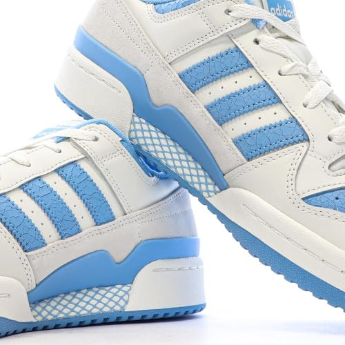Image of adidas Originals Men Leather Forum Low CL, Casual Shoes, White Gold, UK-7