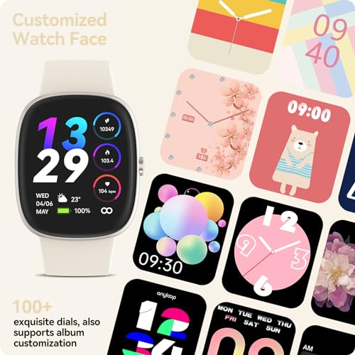 Fitness Tracker Watch with 24/7 Heart Rate Blood Oxygen Monitor, 1.69" Large Screen Activity Tracker with Pedometer, Sleep Monitor, Calories & Step Counter, Sports Smart Watch for Women Men - Image 6