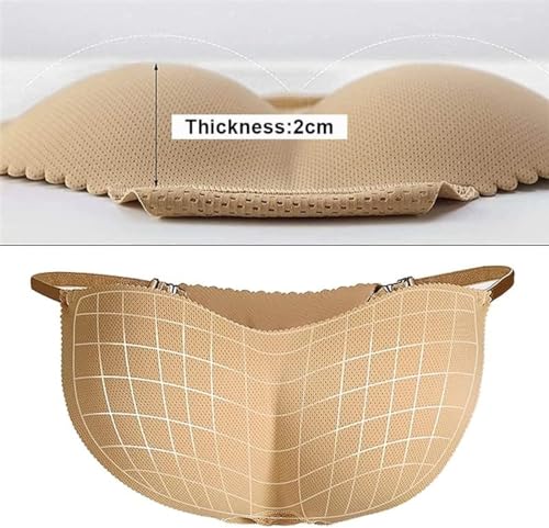 Calcinha de bunda falsa feminina esponja acolchoada calcinha de bunda falsa levantador de bunda shap