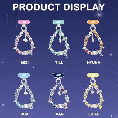 BEEMAI Alien Stage Rabbit Series 2 Single Box (1 of 6 Possible Styles), Mobile Phone Chain Blind Box Cute Smartphone Wrist Strap Hands-Free Bracelet