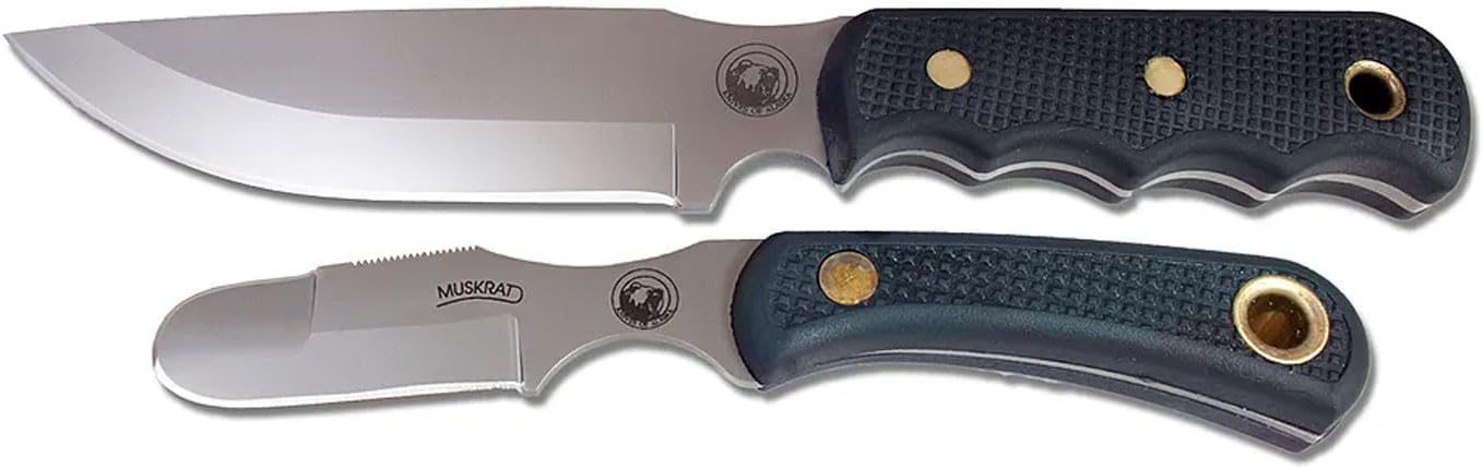 Knives of Alaska SureGrip Bush Camp/Muskrat Knife Combo
