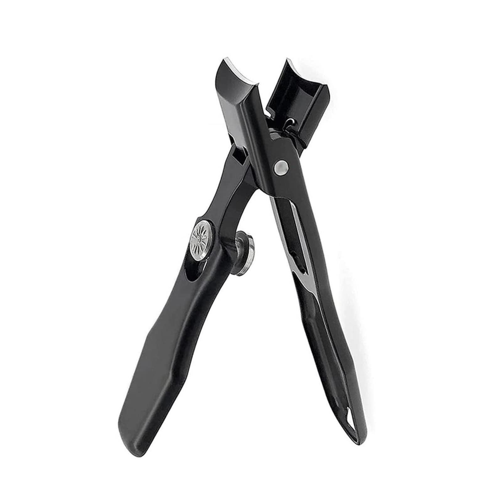 XIANGFAZJD Cortauñas Clipper portátil Ultra Afilado de uñas para uñas, Acero Ancho Apertura de la mandíbula Anti Salpicaduras de la uña cortadoras de uñas, manicura del Cortador de uñas