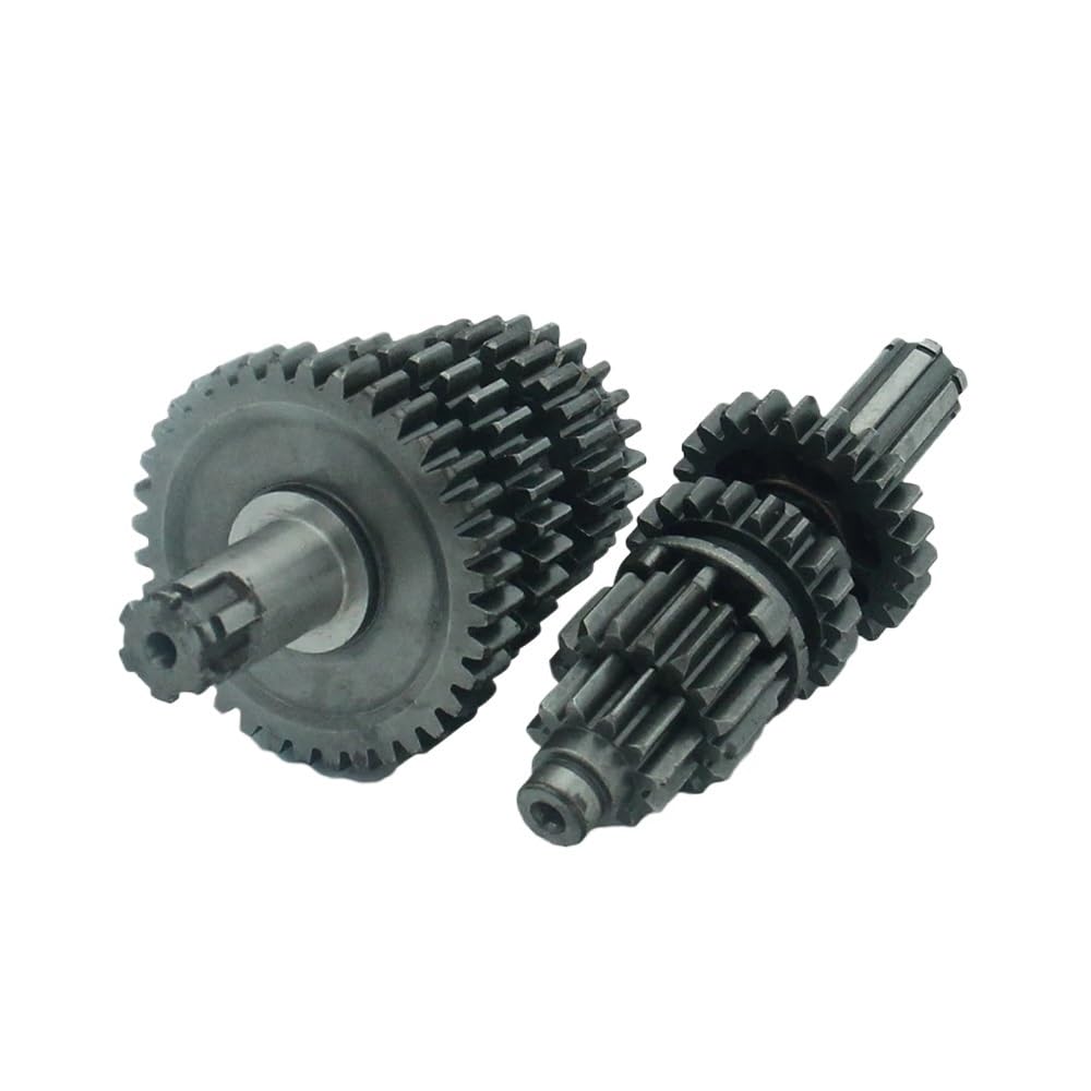 Arbre principal et secondaire transmission 4 vitesses motocross 110cc pitbike monkey