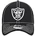 New Era Unisex-Adult NFL 39THIRTY Team Color Neo Primary Logo Stretch Fit Flex Football Cap Hat - Las Vegas Raiders Black - Large/X-Large