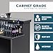 GoBar Elite Portable Bar Table for Events - Foldable Commercial Grade Wood - Mobile Bartending Station