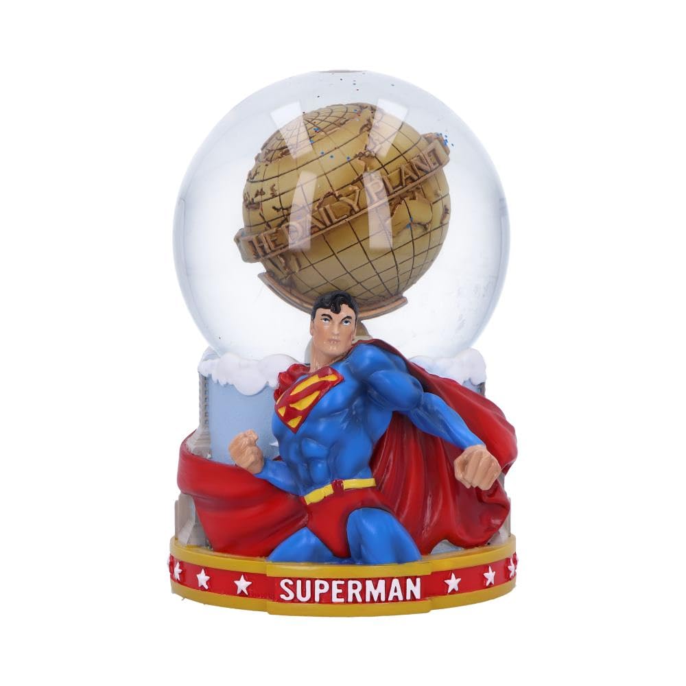 Nemesis Now DC The Daily Planet Superman Snow Globe, Superman Collectible, Superhero Gift and Memorabilia